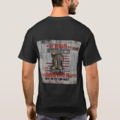 T-shirt foncé de base Confortable, décontracté et  (Dos)