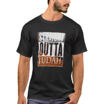 T-shirt foncé de base droit d'Outta Judah