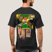 T-Shirt foncé de base du musée REGGAE MERCH (Dos)