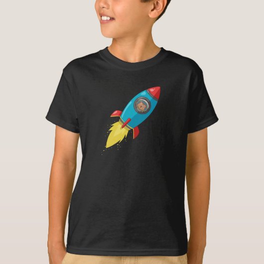 T-shirt foncé de Tabitha Fink Rocket (Devant)