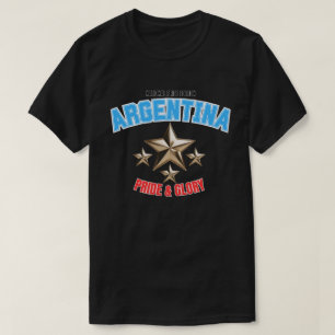 T-shirt foncé édition Fierté nationale d'Argentine