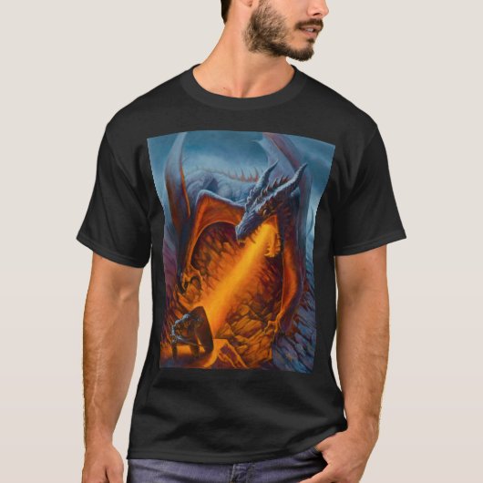 T-shirt foncé Fire Fight (Devant)
