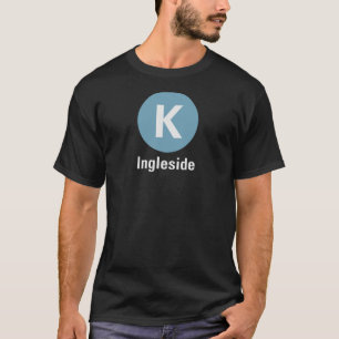 T-shirt foncé K Ingleside