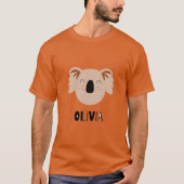 T-Shirt foncé Olivia Basic Reality (Devant)