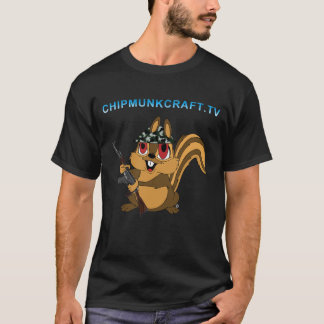 T-shirt foncé v2 de ChipmunkCraft