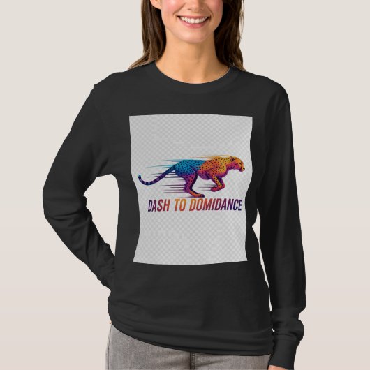 T-shirt Foncez vers la domination (Devant)