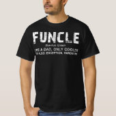 T-shirt foncle Funny Uncle père's papa (Devant)