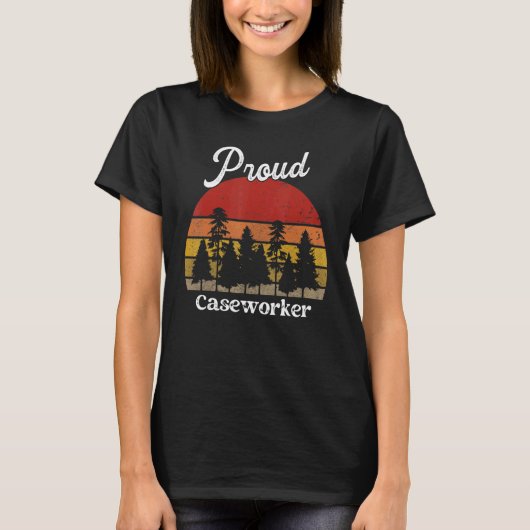 T-shirt Fonction de traitement de dossier Professions (Devant)
