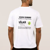 T-shirt Fonctionnement de végétalien/VT 2011 (Dos)