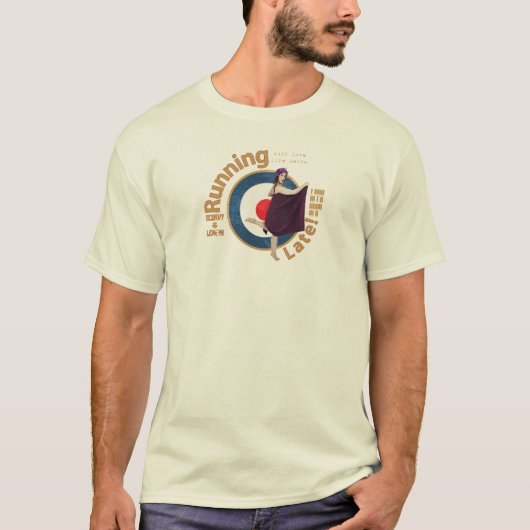 T-shirt Fonctionnement tard (art de nez) (Devant)