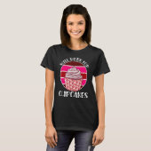 T-shirt Fonctionnera Pour Cupcakes Retro 3 (Devant entier)