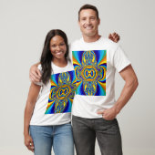 T-shirt Fond abstrait coloré-14334 (Unisexe)