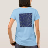 T-shirt Fond circulaire binaire (Dos)
