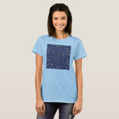 T-shirt Fond circulaire binaire (Devant entier)
