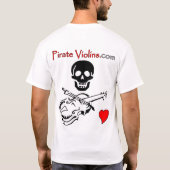 T-shirt Fond clair de Henry Avery (Dos)