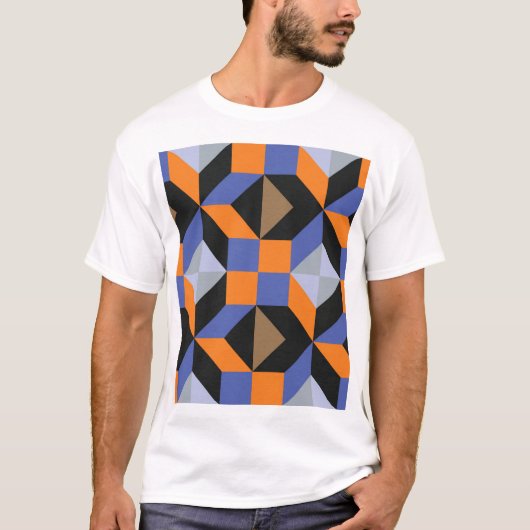 T-shirt Fond d'écran de conception créative Abstrait (Devant)