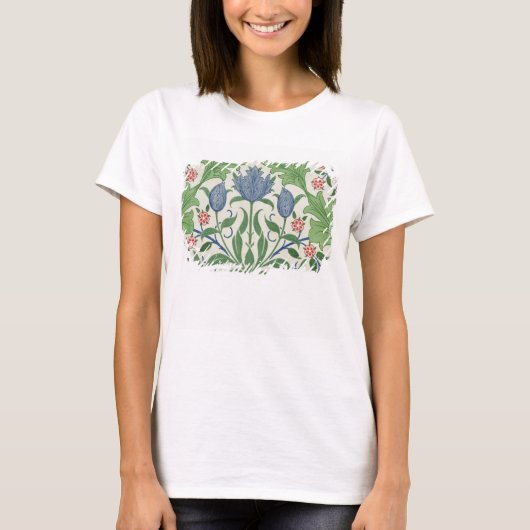 T-shirt Fond d'écran floral (Devant)