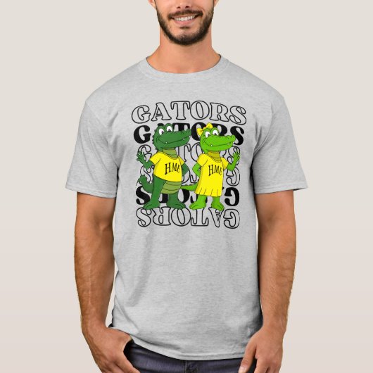 T-shirt Fond d'écran Miroir Gator (Devant)