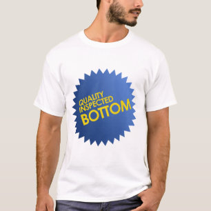 T-shirt Fond inspecté de qualité