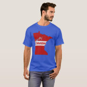 T-shirt Fondamentalement Canada (Devant entier)