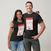 T-shirt Fondation Scp Fondation Scp Suspects Anomaleux (Unisexe)