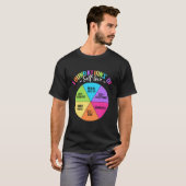 T-shirt Fondations De L'Acceptation De L'Amour Propre Déco (Devant entier)