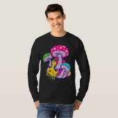T-shirt Fondre le crâne psychédélique (Devant entier)