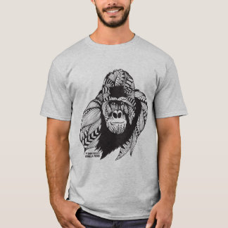 T-shirt Fonds de gorille de Dian Fossey de la chemise des
