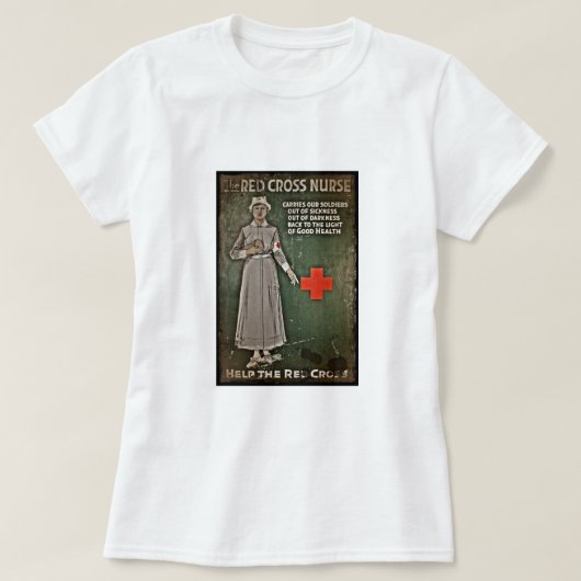 T-shirt Fonds de soins infirmiers de la Première Guerre mo (Design devant)