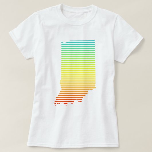 T-shirt fondu de refroidissement de l'inde (Design devant)