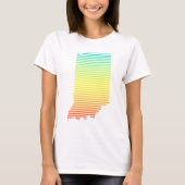 T-shirt fondu de refroidissement de l'inde (Devant)