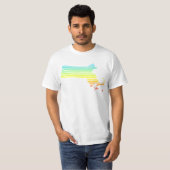 T-shirt fondu de refroidissement de massachusetts (Devant entier)