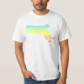 T-shirt fondu de refroidissement de massachusetts (Devant)