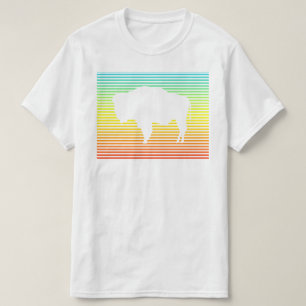 T-shirt fondu de refroidissement du wyoming
