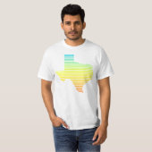 T-shirt fondu de refroidissement texas (Devant entier)