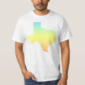 T-shirt fondu de refroidissement texas (Devant)