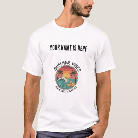 T-shirt Fonix - Vibe Été (Devant)