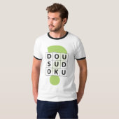 T-shirt Font-ils U Sudoku ? chaux (Devant entier)