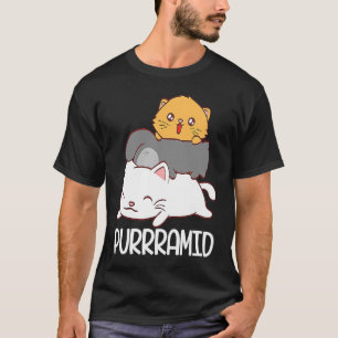 T-shirt Fontaine Purramide Kittie Puntastic