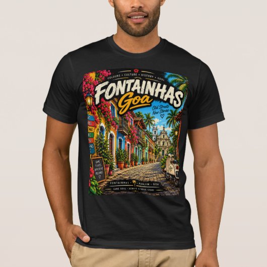 T-shirt Fontainhas (Devant)