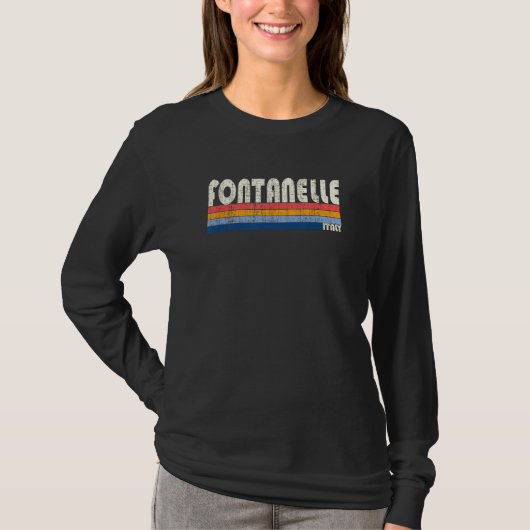 T-shirt Fontanelle Italy Retro 70s 80s Style (Devant)