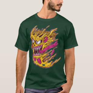 T-shirt Fonte Mayhem Pizza Face 9262208