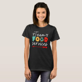 T-shirt Food Services Team Helper School Admin Squad Cafet (Devant entier)