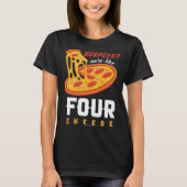 T-shirt Foodie Food Workout Burpees more like four cheese (Devant)