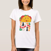 T-shirt Foodie Taco Graphic (Devant)