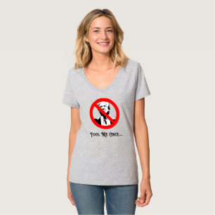 T-shirt Fool Me Once Anti-Trump