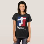 T-shirt Foosball Player No Spinnies Table Soccer Player Fa (Devant entier)