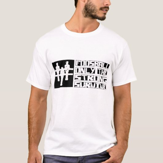 T-shirt Foosball survivent (Devant)