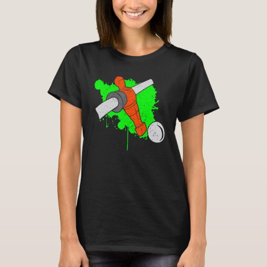 T-shirt Foosball & Table Football   Foosball figure (Devant)