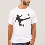 T-shirt Football<br><div class="desc">Créé par Magicalview pour Zazzle. AJOUTEZ votre propre logo,  slogan ou nom d'équipe à ce design.</div>